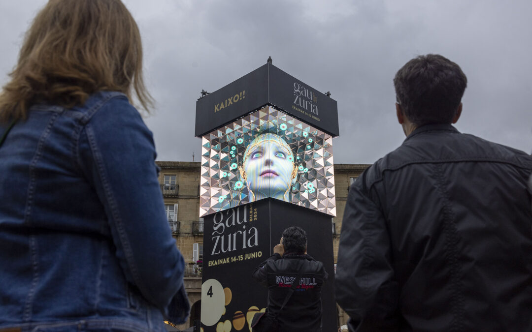 KAIXO!!! LED CORNER INSTALLATION GAU ZURIA 2024